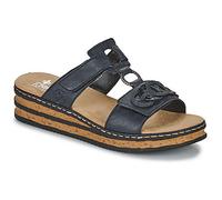 Rieker Sandales pour femme 62936, bleu, 39 EU