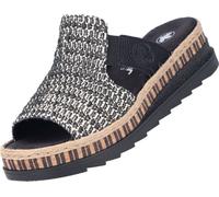 Rieker Femme V7953 Mules, Noir, 41 EU