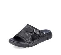 Rieker Mules Femmes 68990, Pointure:38 EU, La Couleur:Noir