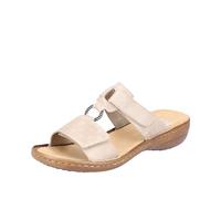 Rieker Mules pour Femme - 60885, Beige, 38 EU