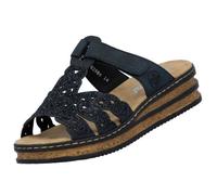 Rieker Mules pour femme 62986 Bleues Taille 40