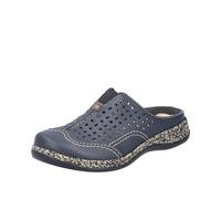 Rieker Mules pour femme Bleu 40 EU