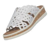 Rieker Mules femme V4189 – Blanc – Pointure 42 EU