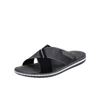 Rieker Mules pour homme 21098, Noir, 43 EU