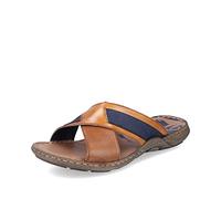 Rieker Mules pour homme 22080 à enfiler, Marron, 44 EU