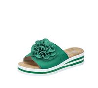 Rieker Mules V0252 pour femme, vert, 41 EU