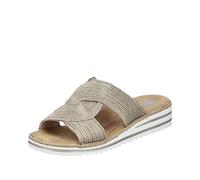 Rieker Mules V06r4 pour femme, or, 42 EU