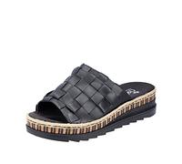 Rieker Femme V7988 Mules, Noir, 40 EU
