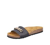 Rieker Mules V8092 pour femme, Noir, 38 EU
