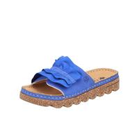 Rieker Mules V8763 pour Femme, Bleu, 39 EU
