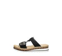 Rieker Sandales V7947 pour femme, Noir, 36 EU