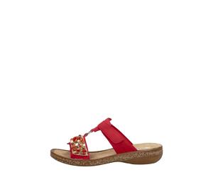 Rieker - Open Teen - Femme - Chaussures - Rouge - Taille: 37 EU