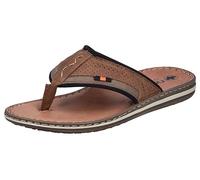 Rieker Pantolette À Enjambement Marron Homme Sandales Été 21084