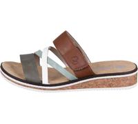 Rieker Pantolette Femme Vert/Brun, Taille:EUR 41