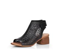 Rieker Remonte Damen R8771 Sandalen, Sandale, schwarz,