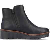 Rieker Rieker Black Zipper Boots
