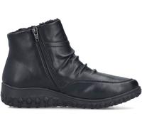 Rieker Rieker Black Zipper Shoes Black EU 42 (UK 8)