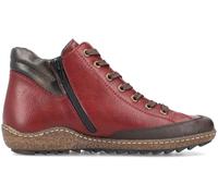 Rieker Rieker Red Zipper Shoes