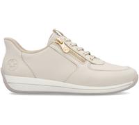 Rieker Rieker Womens Cream Zipper Shoes Cream 6 EU 39
