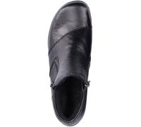 Rieker Rieker Zipper Black Shoes