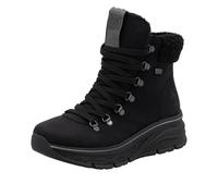 Rieker RiekerTEX 48034 Bottes d'hiver pour femme avec semelle amovible et imperméable, Noir, 38 EU