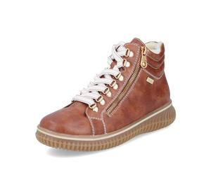 Rieker RiekerTEX 74233 Bottines à lacets pour femme Semelle lâche Imperméable