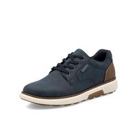 Rieker RiekerTEX B3317 Baskets à lacets pour homme Semelle lâche Imperméable, Bleu 14., 46 EU Weit