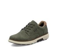 Rieker RiekerTEX B3317 Baskets à lacets pour homme Semelle lâche Imperméable, Vert 54, 42 EU Weit