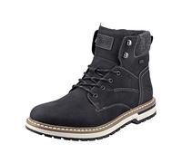Rieker RiekerTEX F3812 Bottines à lacets imperméables pour homme, Noir 00., 40 EU