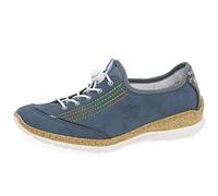 Rieker Ripple Womens Trainers 38 Light Blue Multi