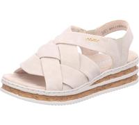 Rieker- Sandale -beige combiné