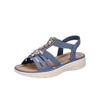 Rieker Sandale Femme Bleu V8549