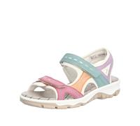 Rieker Sandale Femme Multicolore Trekking Outdoor Rembourrée 68866