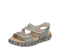 Rieker Sandale Femmes en Cuir Sportif Avec Fermeture Scratch V5151