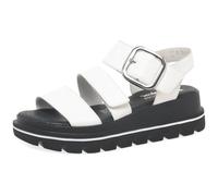 Rieker Asset Sandales à talon compensé pour femme Blanc Pointure 39,5, blanc, 40 EU