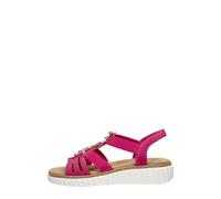 Rieker - Sandalen Plat - Femme - Chaussures - Rose - Taille: 38 EU