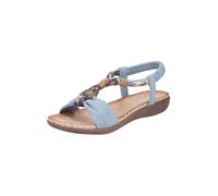 Rieker Tongs V7568 pour femme, bleues, 40 EU