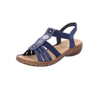Rieker Sandales à lanières marine, Taille 40