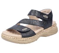 Rieker Sandales à lanières noir, Taille 39