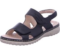 Rieker Sandales à lanières pour femmes 60462-90 Cuir Noir Gr.36