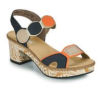 Sandales et nu-pieds Rieker 63876 pour Femme 41 Multicolore