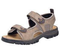Rieker Sandales de trekking pour homme, beige, 45 EU
