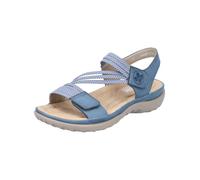 Rieker Sandales bleu fumé / bleu-gris / blanc, Taille 42