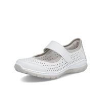 Rieker Sandales classiques pour femme 64870, Blanc 82, 39 EU