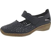 Rieker Sandales classiques pour femmes 41399-14 Couleur : Bleu Taille : 40