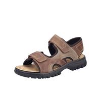 Rieker Sandales classiques pour homme 25053, marron, 43 EU