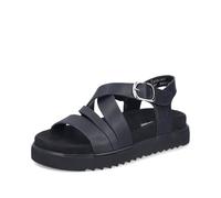 Rieker Sandales compensées pour femme V5663, Noir 00., 40 EU