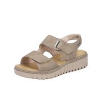 Rieker V1382 Sandales compensées Femme