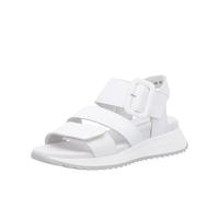 Rieker Sandales compensées W2950 pour femme, Blanc., 41 EU