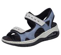 Rieker Sandales de randonnée bleu / gris clair / noir, Taille 40